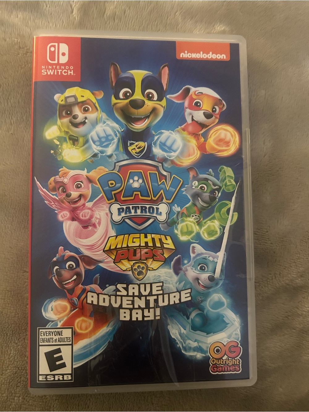 New with Seal Paw Patrol Mighty Pups - Nintendo Switch (Blue, Multicolor)